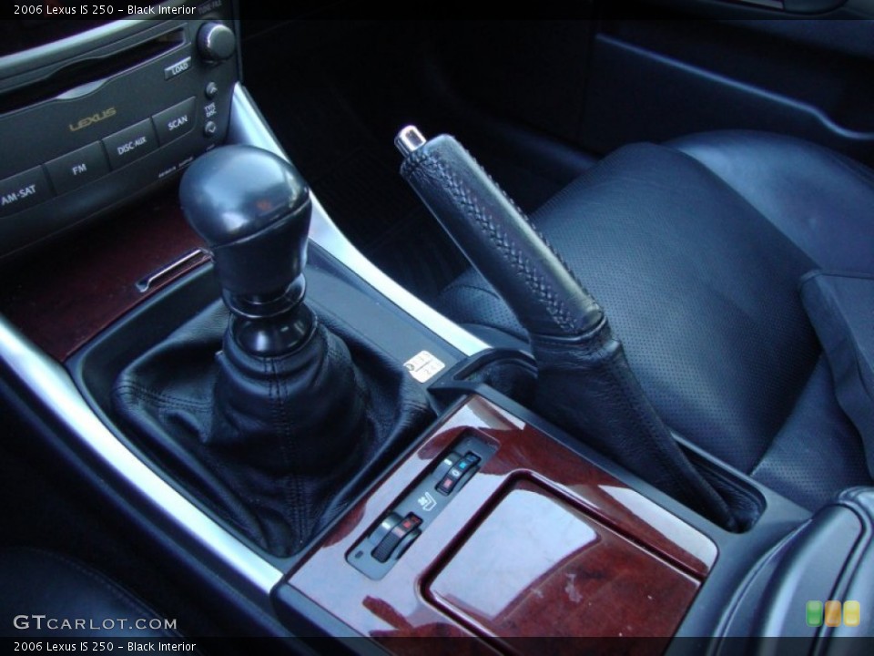 Black Interior Transmission for the 2006 Lexus IS 250 #59420603