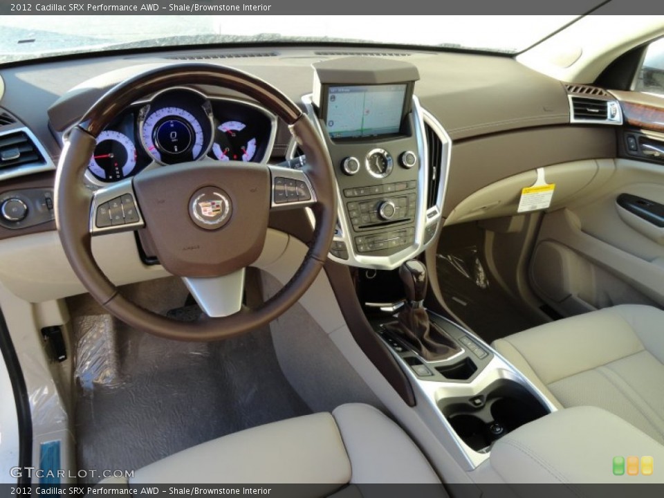 Shale/Brownstone Interior Dashboard for the 2012 Cadillac SRX Performance AWD #59420732