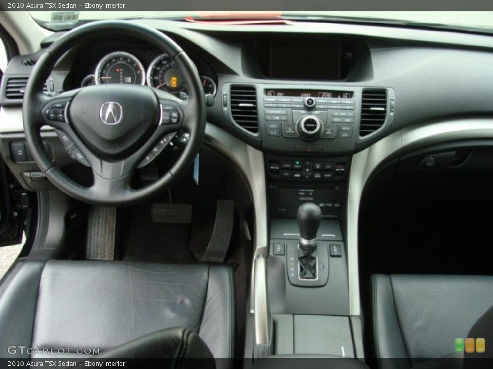 Ebony Interior Dashboard for the 2010 Acura TSX Sedan #59427941