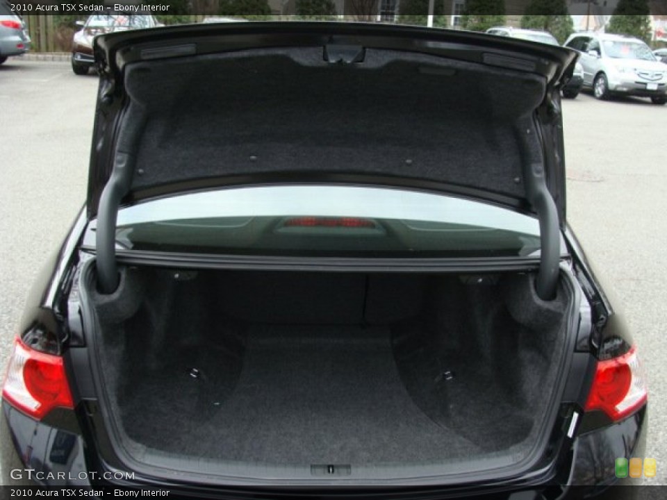 Ebony Interior Trunk for the 2010 Acura TSX Sedan #59428016