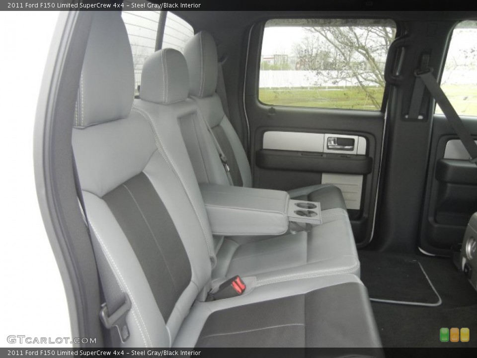 Steel Gray/Black Interior Photo for the 2011 Ford F150 Limited SuperCrew 4x4 #59428670