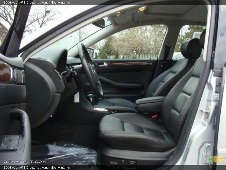 Ebony Interior Photo for the 2004 Audi A6 3.0 quattro Avant #59428814