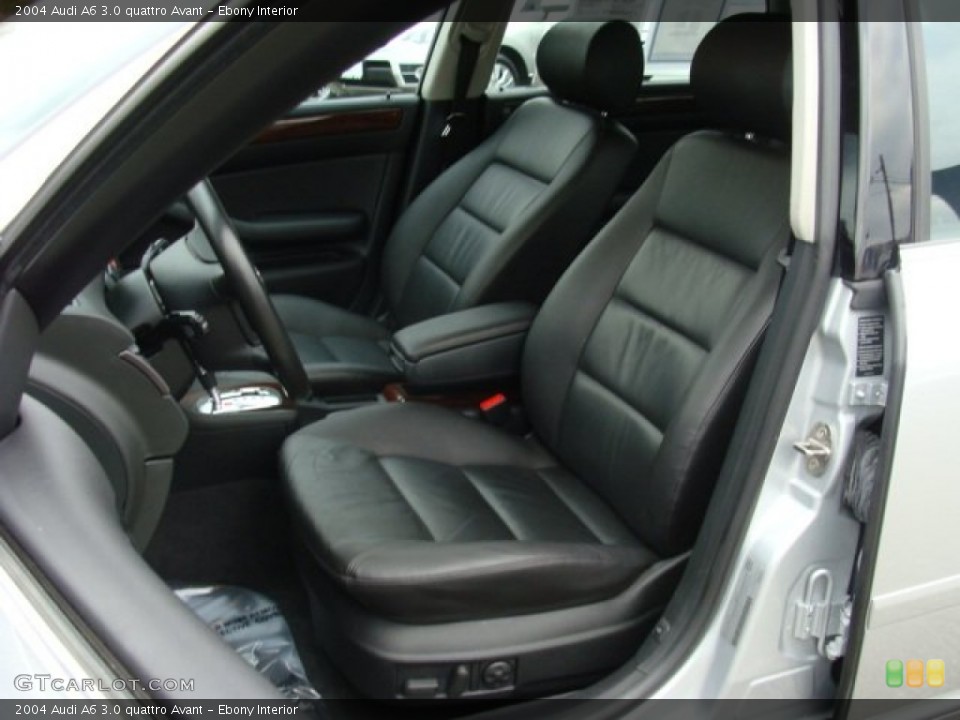 Ebony Interior Photo for the 2004 Audi A6 3.0 quattro Avant #59428823