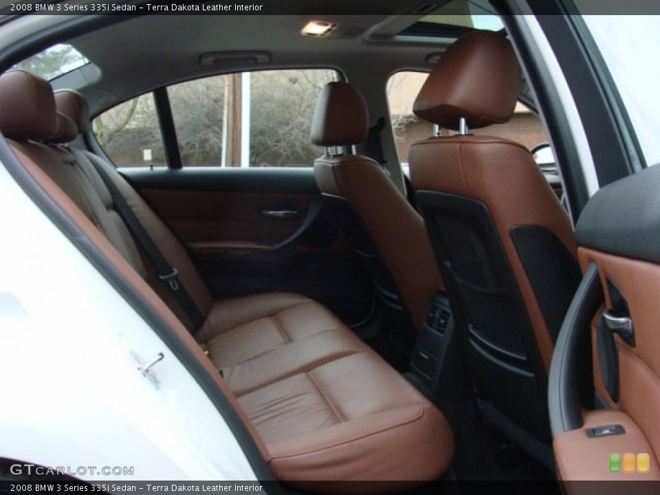 Terra Dakota Leather Interior Photo for the 2008 BMW 3 Series 335i Sedan #59429240