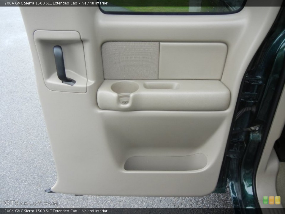 Neutral Interior Door Panel for the 2004 GMC Sierra 1500 SLE Extended Cab #59429411