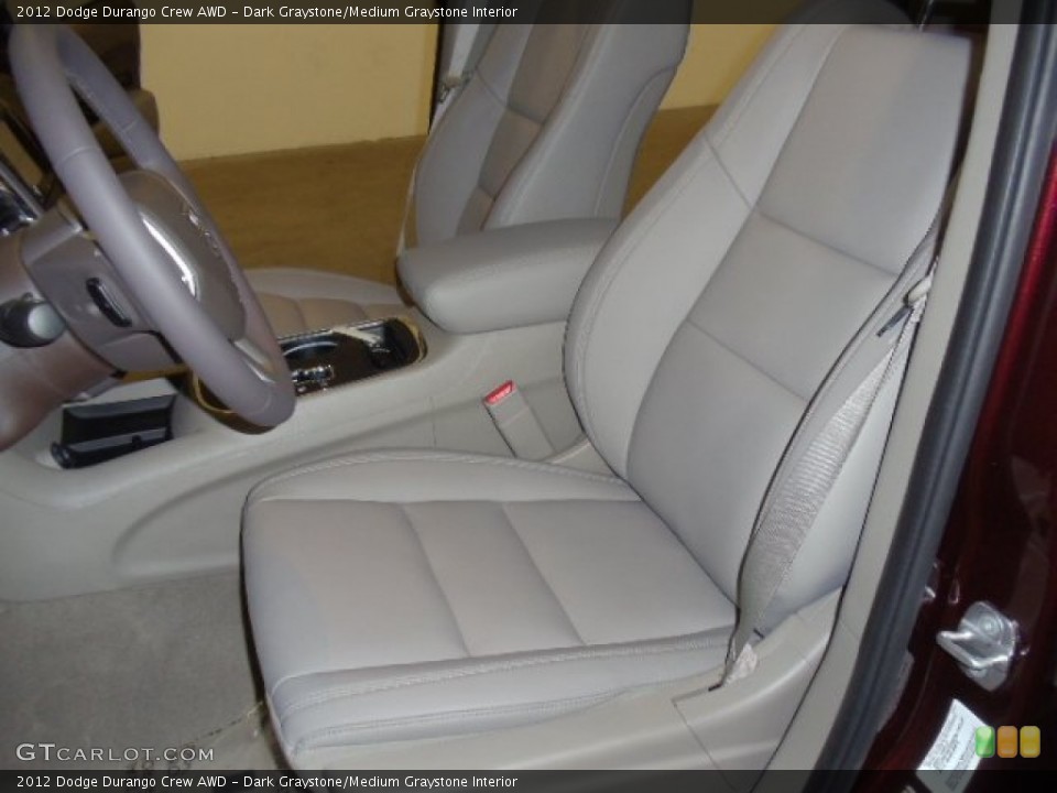 Dark Graystone/Medium Graystone Interior Photo for the 2012 Dodge Durango Crew AWD #59432018