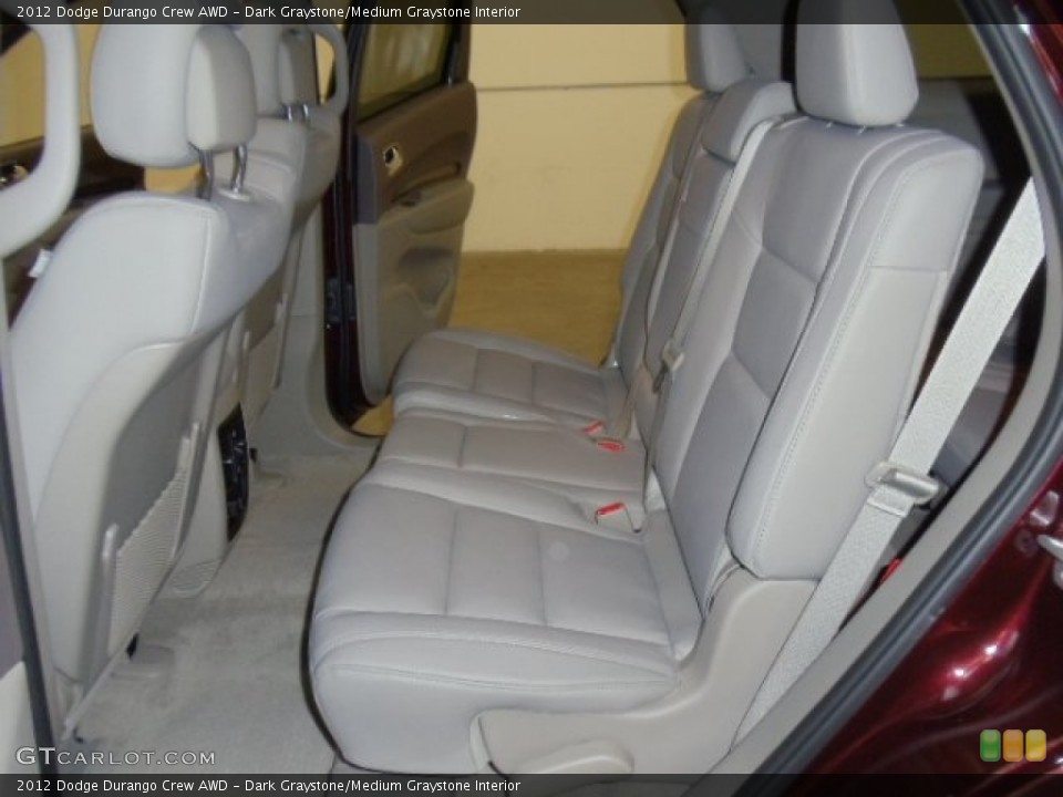 Dark Graystone/Medium Graystone Interior Photo for the 2012 Dodge Durango Crew AWD #59432027