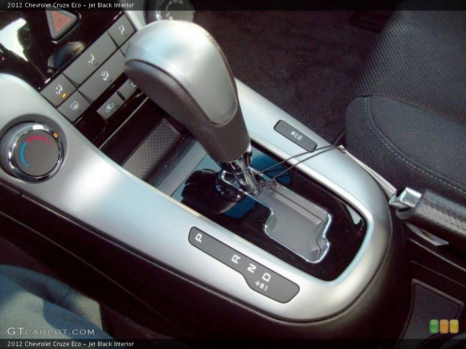 Jet Black Interior Transmission for the 2012 Chevrolet Cruze Eco #59433101