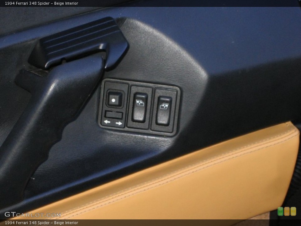 Beige Interior Controls for the 1994 Ferrari 348 Spider #59434919