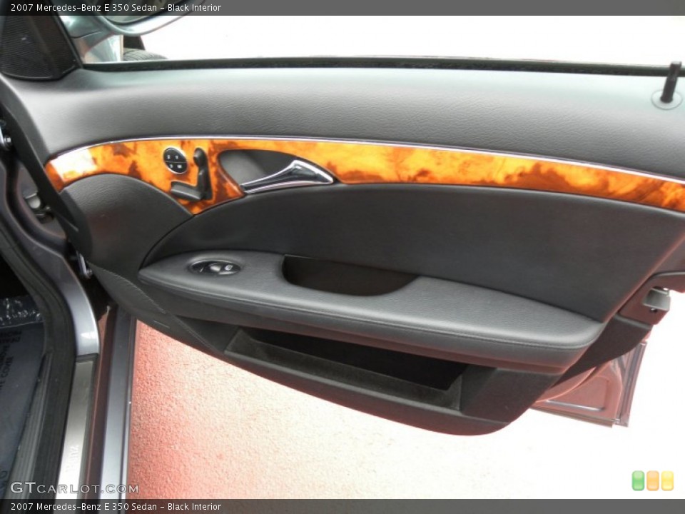 Black Interior Door Panel for the 2007 Mercedes-Benz E 350 Sedan #59435657