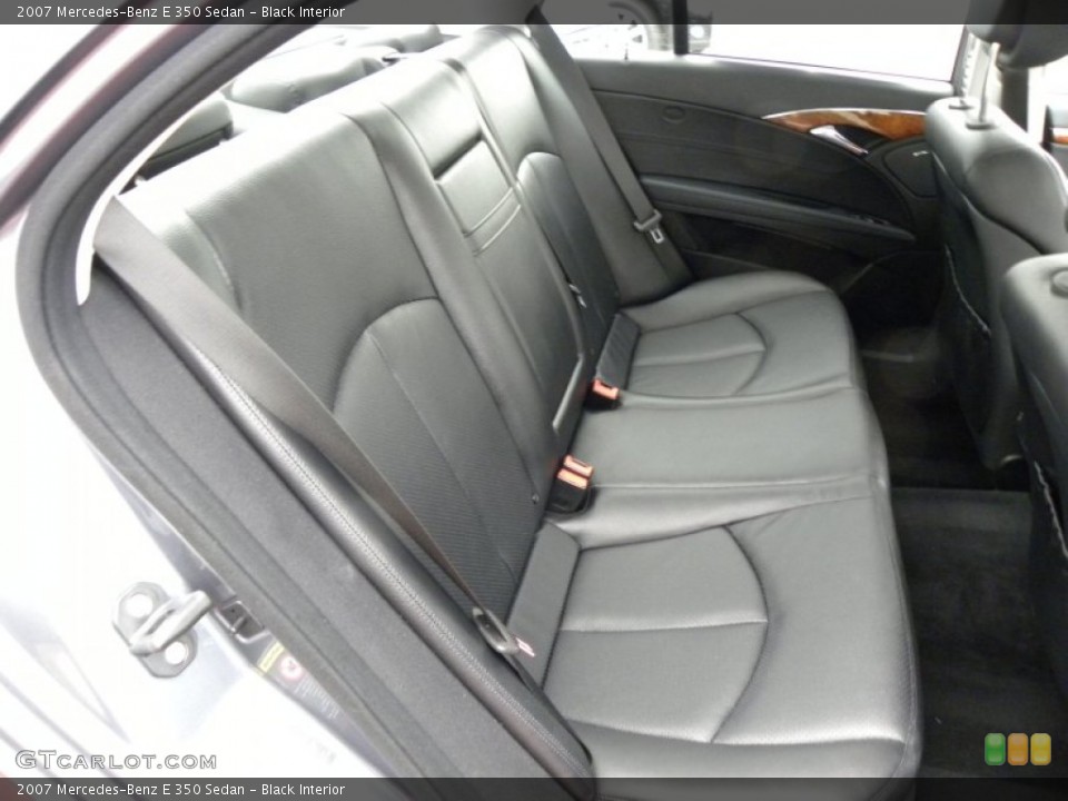 Black Interior Photo for the 2007 Mercedes-Benz E 350 Sedan #59435666
