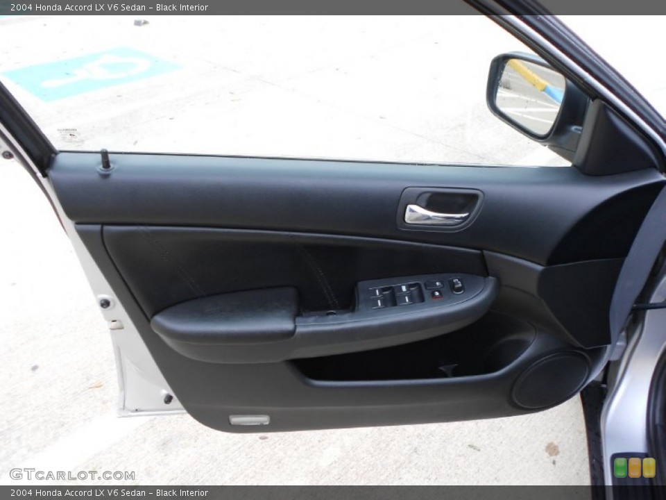 Black Interior Door Panel for the 2004 Honda Accord LX V6 Sedan #59441810