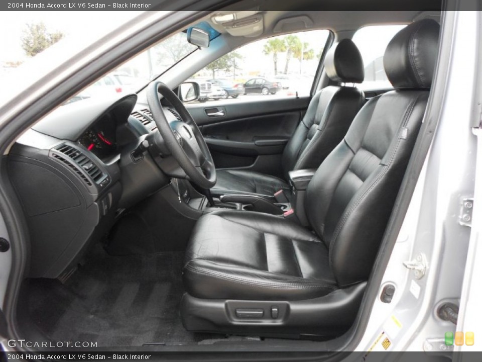 Black Interior Photo for the 2004 Honda Accord LX V6 Sedan #59441819