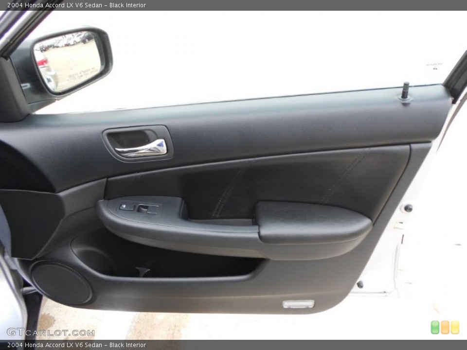 Black Interior Door Panel for the 2004 Honda Accord LX V6 Sedan #59441837