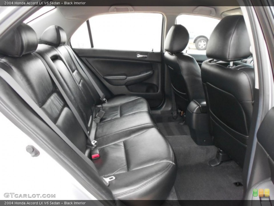Black Interior Photo for the 2004 Honda Accord LX V6 Sedan #59441864