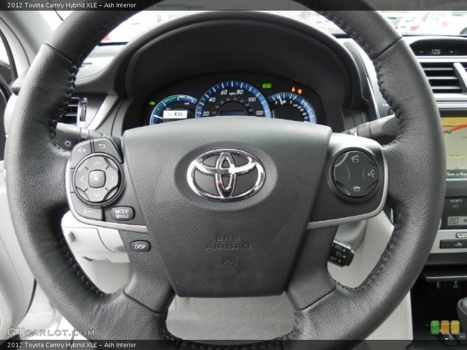 Ash Interior Steering Wheel for the 2012 Toyota Camry Hybrid XLE #59444819
