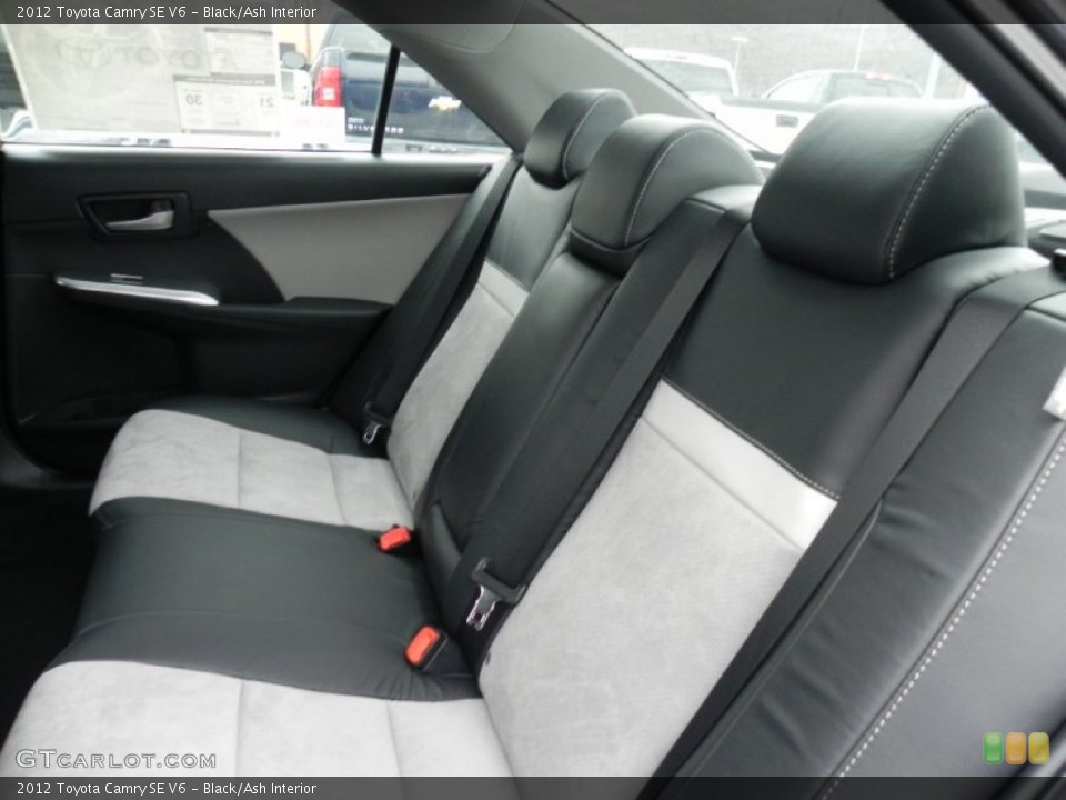 Black/Ash Interior Photo for the 2012 Toyota Camry SE V6 #59445059