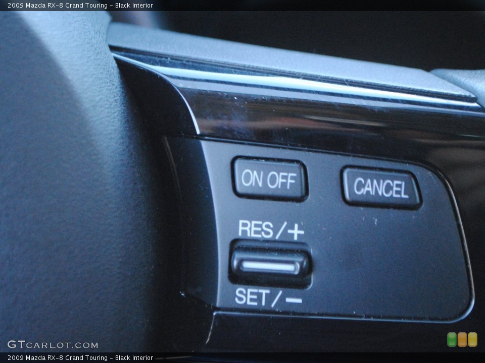 Black Interior Controls for the 2009 Mazda RX-8 Grand Touring #59446007