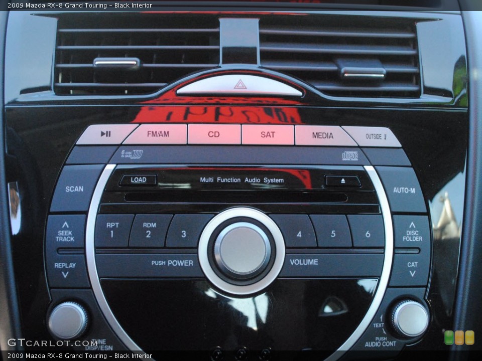 Black Interior Audio System for the 2009 Mazda RX-8 Grand Touring #59446028
