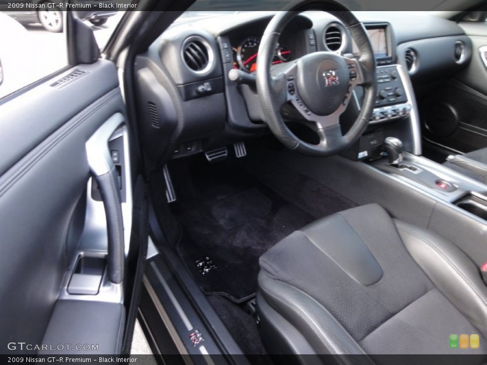 Black Interior Photo for the 2009 Nissan GT-R Premium #59446883