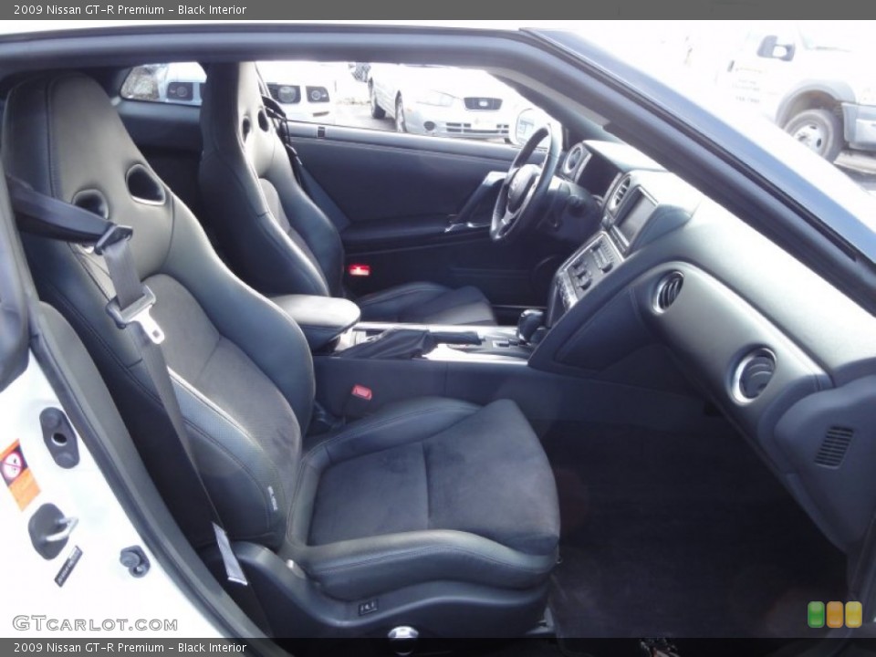 Black Interior Photo for the 2009 Nissan GT-R Premium #59446946