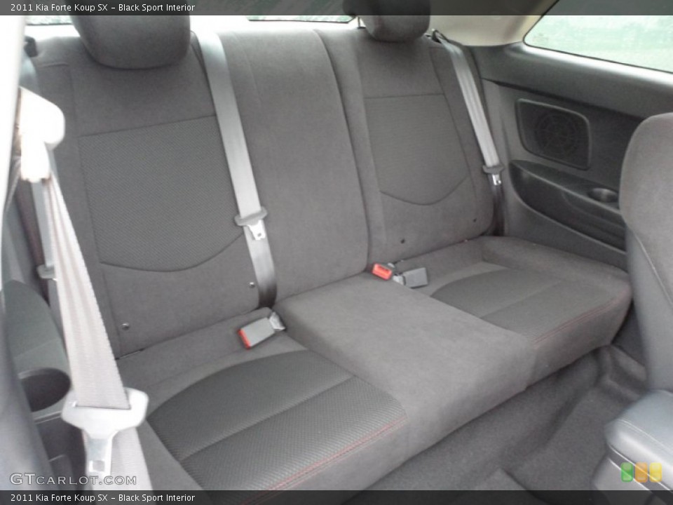 Black Sport Interior Photo for the 2011 Kia Forte Koup SX #59451107