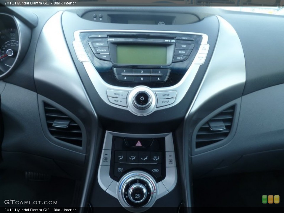 Black Interior Controls for the 2011 Hyundai Elantra GLS #59451902