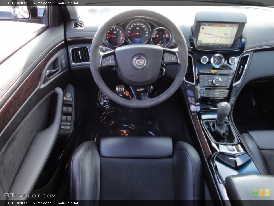 Ebony Interior Dashboard for the 2011 Cadillac CTS -V Sedan #59452919