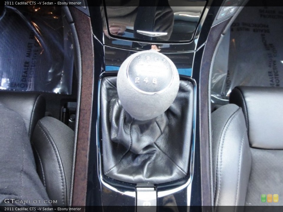Ebony Interior Transmission for the 2011 Cadillac CTS -V Sedan #59452985