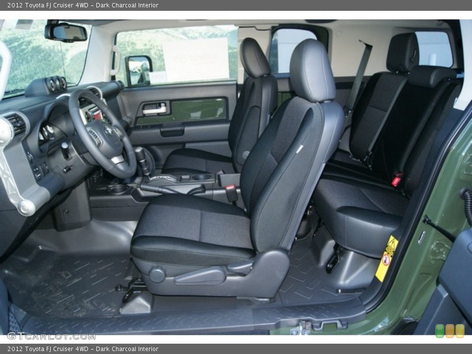 Dark Charcoal Interior Photo for the 2012 Toyota FJ Cruiser 4WD #59454566