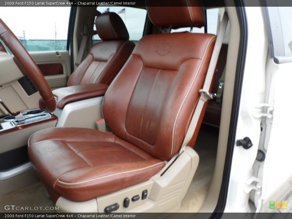 Chaparral Leather/Camel Interior Photo for the 2009 Ford F150 Lariat SuperCrew 4x4 #59455346