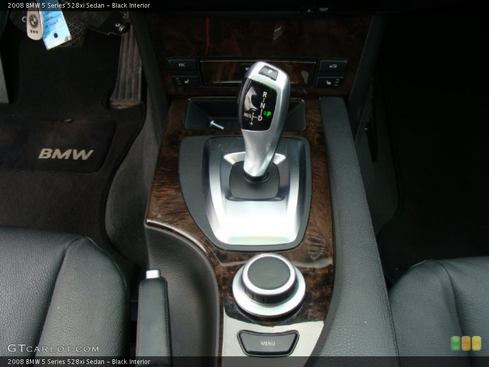 Black Interior Transmission for the 2008 BMW 5 Series 528xi Sedan #59455352
