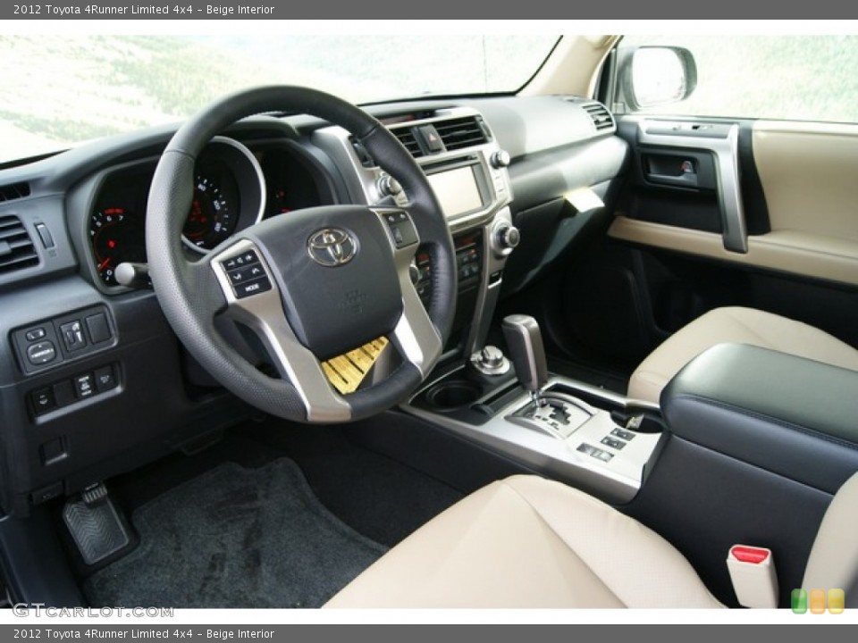 Beige Interior Photo for the 2012 Toyota 4Runner Limited 4x4 #59455394