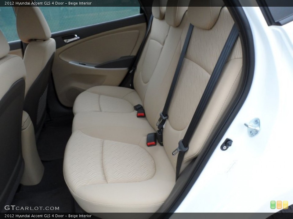 Beige Interior Photo for the 2012 Hyundai Accent GLS 4 Door #59456342