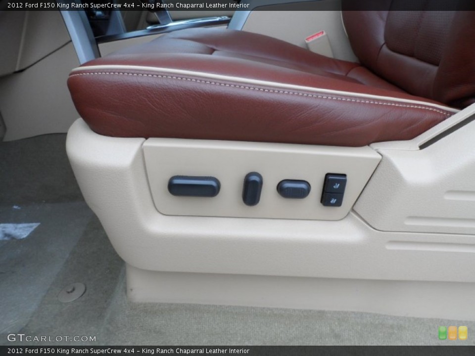 King Ranch Chaparral Leather Interior Controls for the 2012 Ford F150 King Ranch SuperCrew 4x4 #59457410