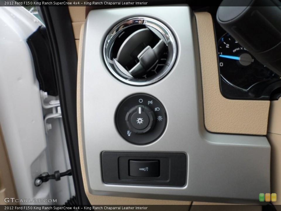 King Ranch Chaparral Leather Interior Controls for the 2012 Ford F150 King Ranch SuperCrew 4x4 #59457509