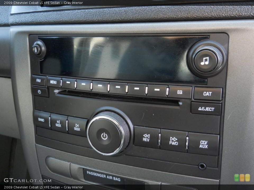 Gray Interior Audio System for the 2009 Chevrolet Cobalt LS XFE Sedan #59460566