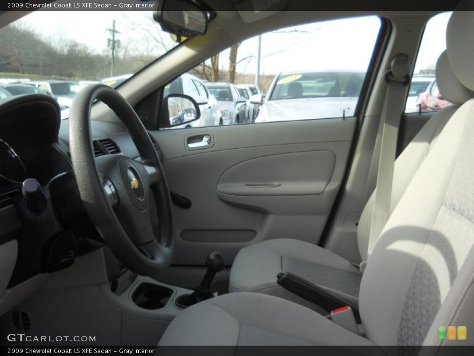 Gray Interior Photo for the 2009 Chevrolet Cobalt LS XFE Sedan #59460692