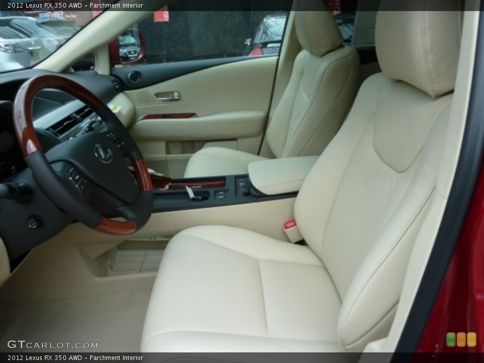 Parchment Interior Photo for the 2012 Lexus RX 350 AWD #59463902