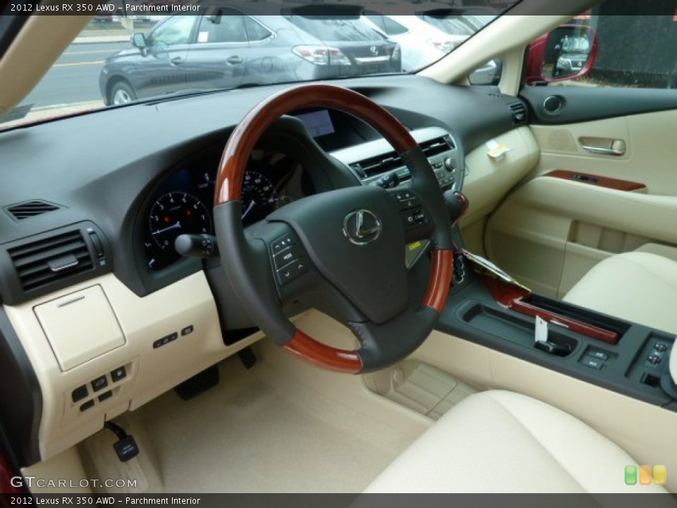 Parchment Interior Photo for the 2012 Lexus RX 350 AWD #59463932