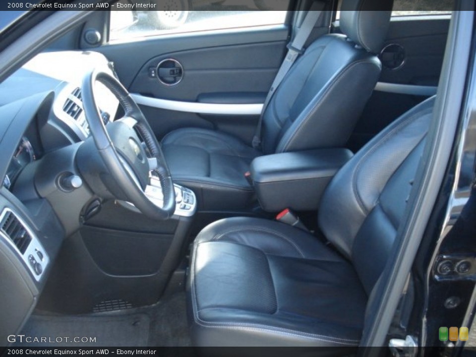 Ebony Interior Photo for the 2008 Chevrolet Equinox Sport AWD #59464759