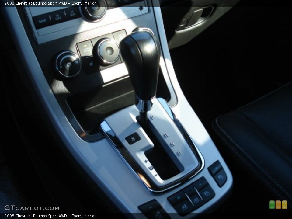 Ebony Interior Transmission for the 2008 Chevrolet Equinox Sport AWD #59464796