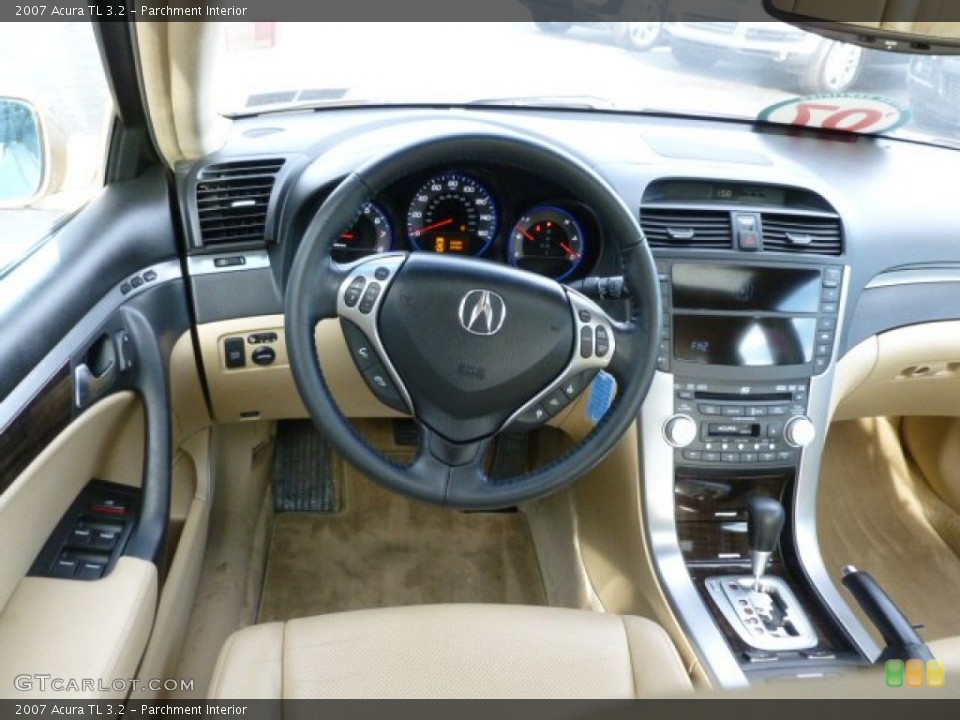 Parchment Interior Dashboard for the 2007 Acura TL 3.2 #59466206