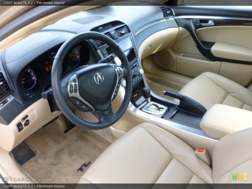 Parchment Interior Prime Interior for the 2007 Acura TL 3.2 #59466224