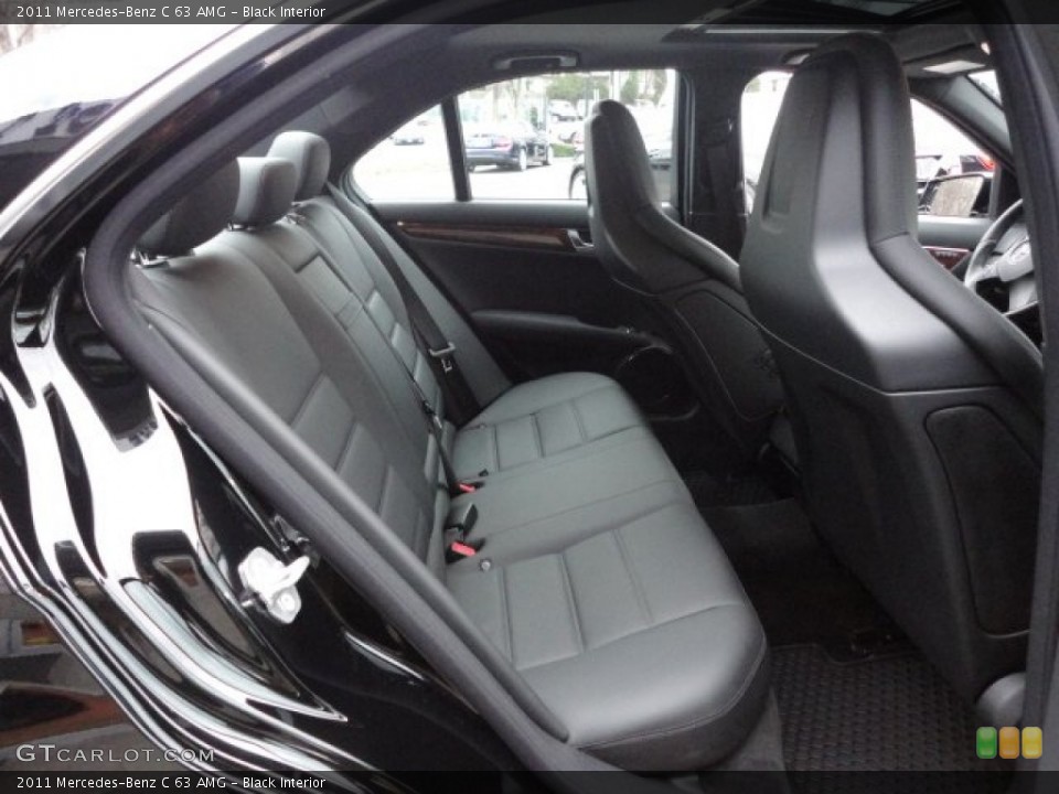 Black Interior Photo for the 2011 Mercedes-Benz C 63 AMG #59468138
