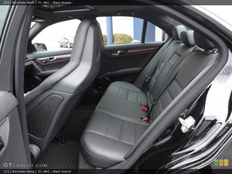 Black Interior Photo for the 2011 Mercedes-Benz C 63 AMG #59468213