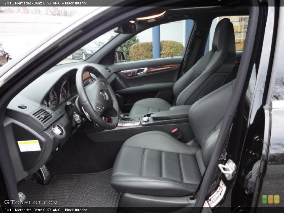 Black Interior Photo for the 2011 Mercedes-Benz C 63 AMG #59468237