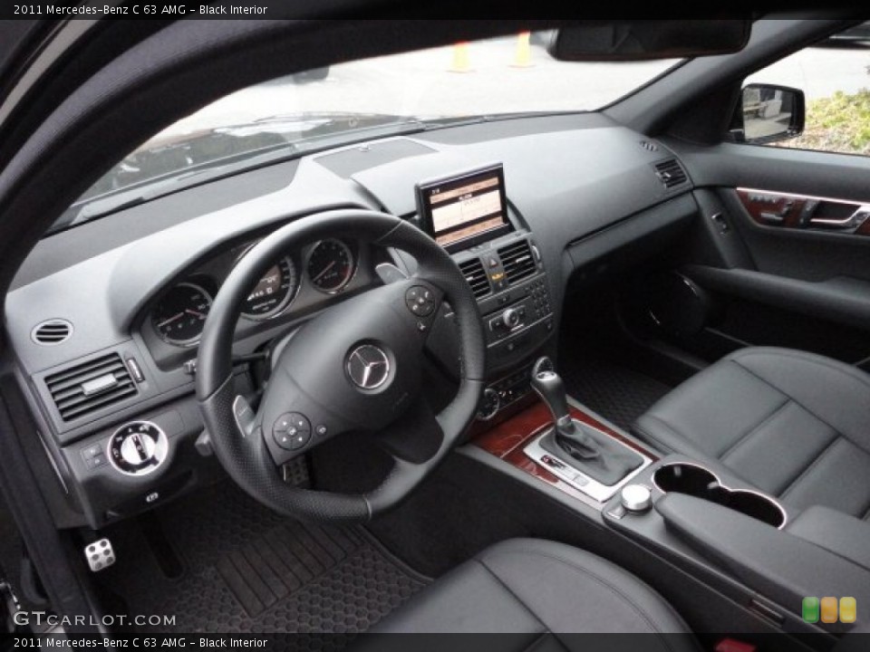 Black Interior Prime Interior for the 2011 Mercedes-Benz C 63 AMG #59468255