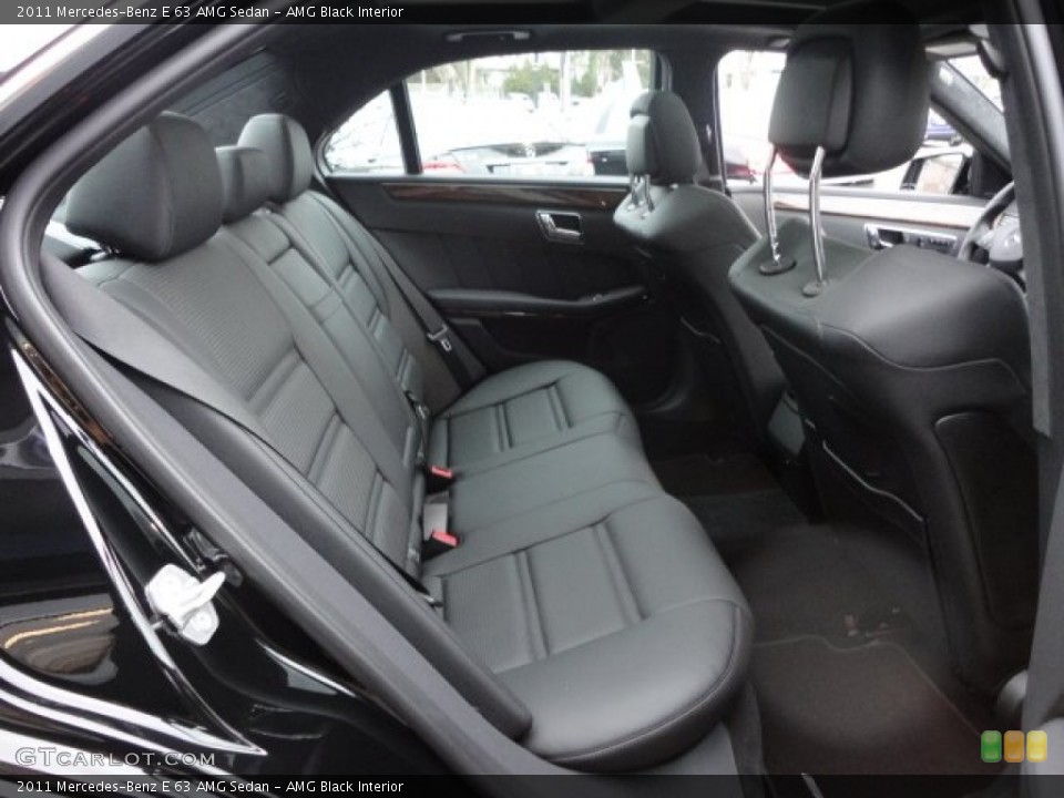 AMG Black Interior Photo for the 2011 Mercedes-Benz E 63 AMG Sedan #59468345