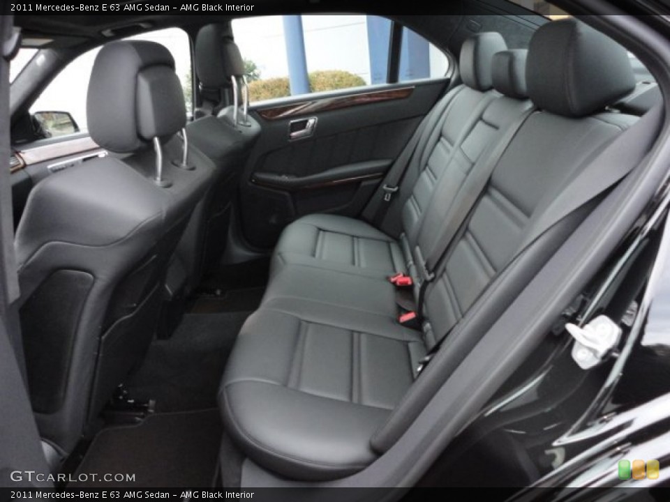 AMG Black Interior Photo for the 2011 Mercedes-Benz E 63 AMG Sedan #59468414